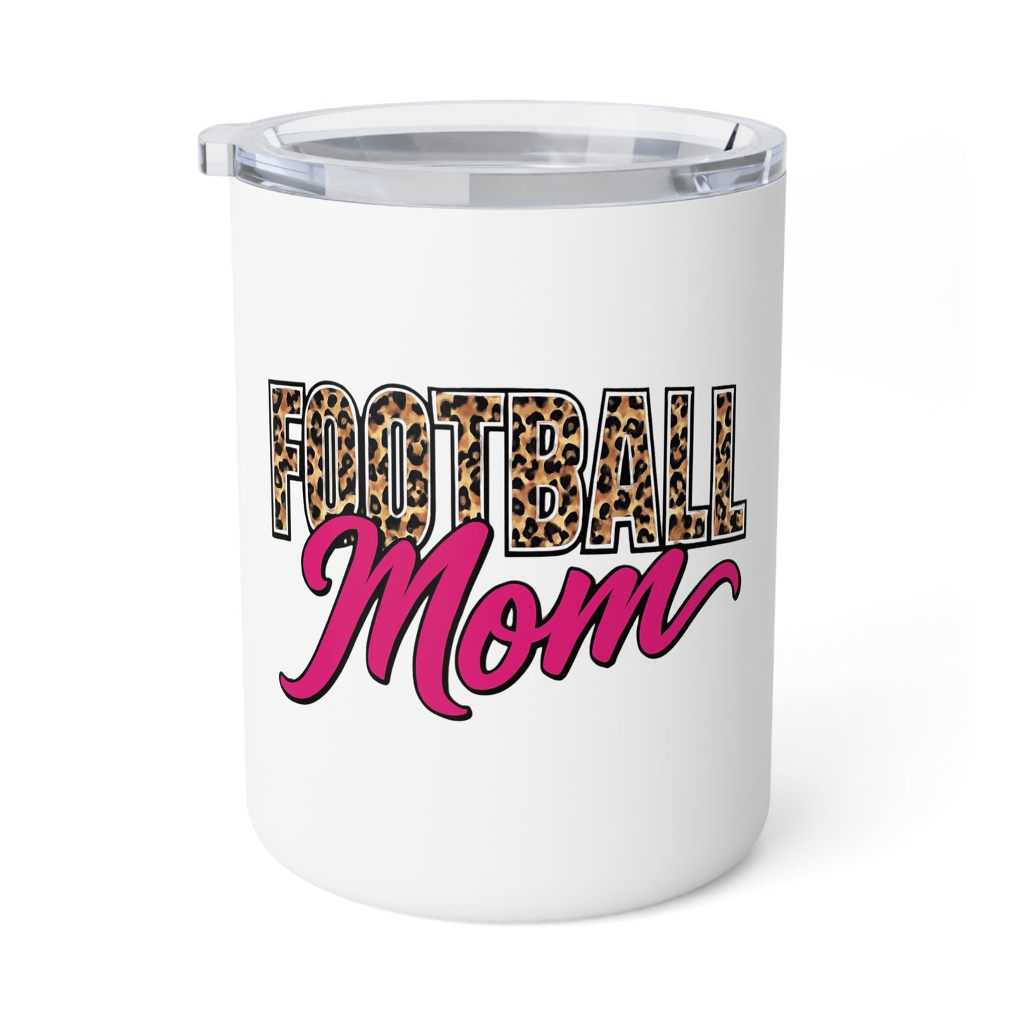Football Mom Insulated Coffee Mug - 10oz - Perfect Gift for Sports Enthusiasts