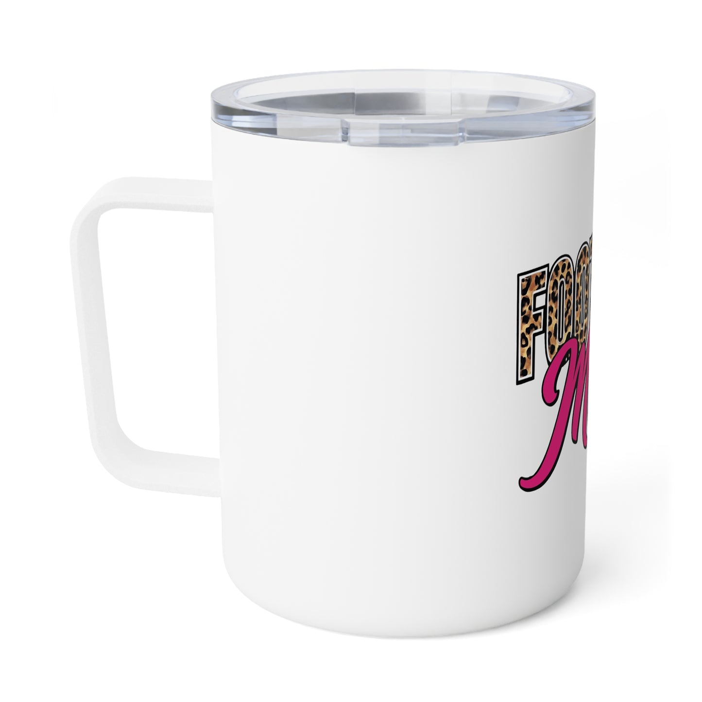Football Mom Insulated Coffee Mug - 10oz - Perfect Gift for Sports Enthusiasts