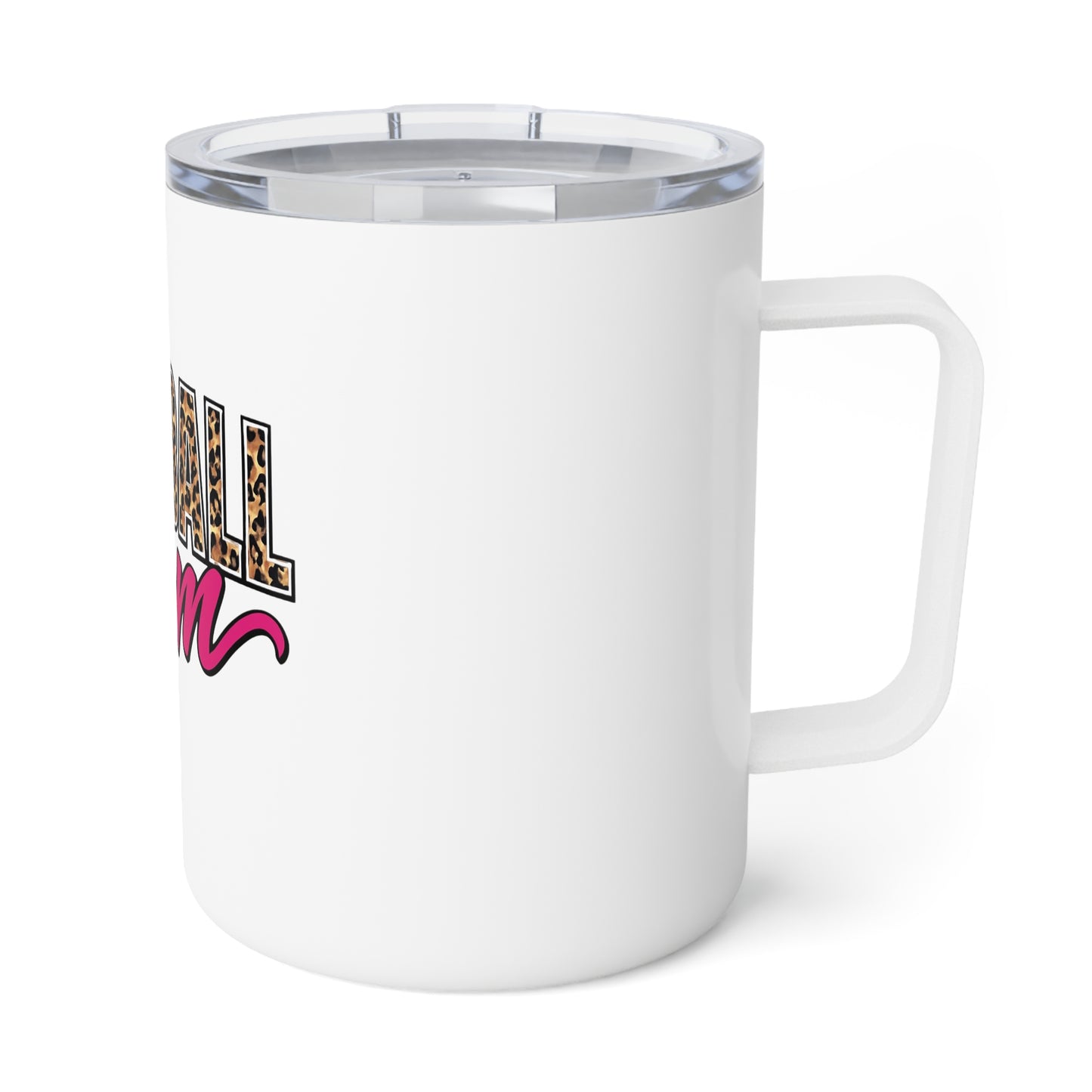 Football Mom Insulated Coffee Mug - 10oz - Perfect Gift for Sports Enthusiasts